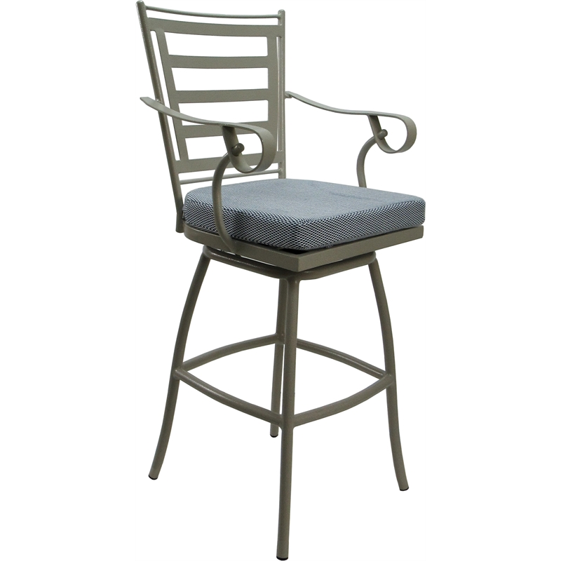 Outdoor/Indoor Swivel Bar Stool 30