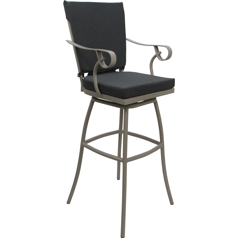 Outdoor/Indoor Metal Extra Tall Stool 34