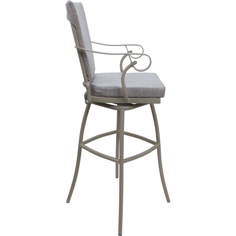 Outdoor/Indoor Metal Extra Tall Stool 34