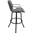 Swivel Metal Extra Tall Stool 34