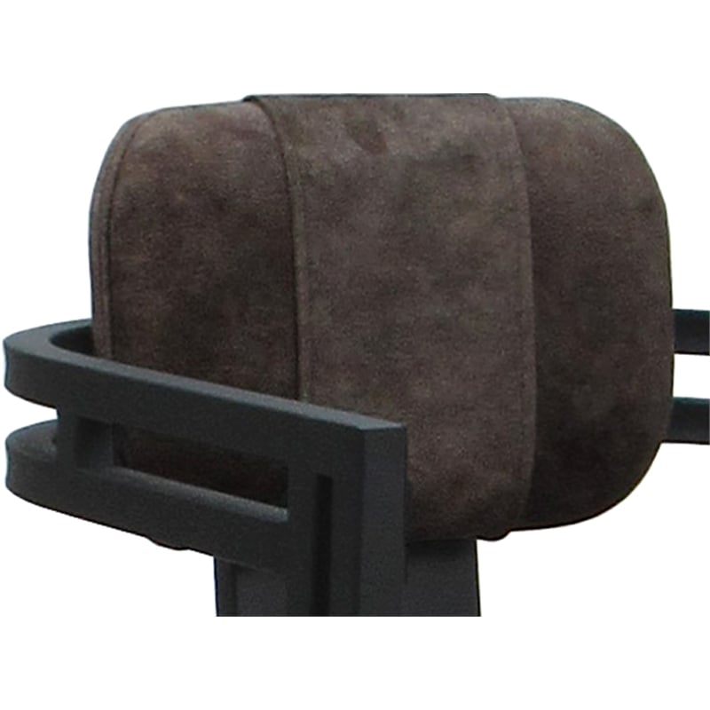 Swivel Metal Dining Caster Chair - Madir - Outlier Ash Fabric - Gray Frame