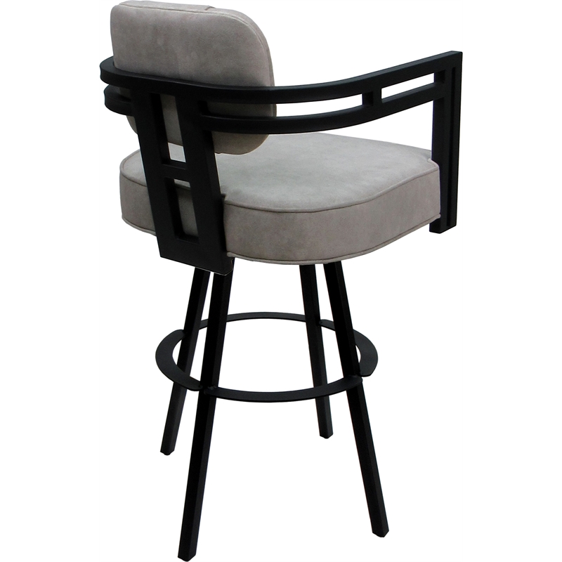 Extra Tall Swivel Metal Stool 34