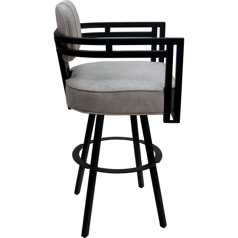 Extra Tall Swivel Metal Stool 34