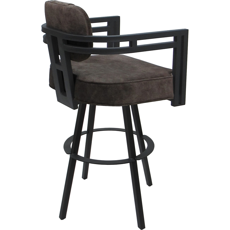 Extra Tall Swivel Metal Stool 34