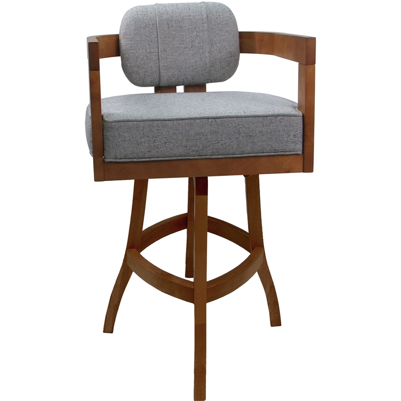 Swivel Wood Bar Stool 30