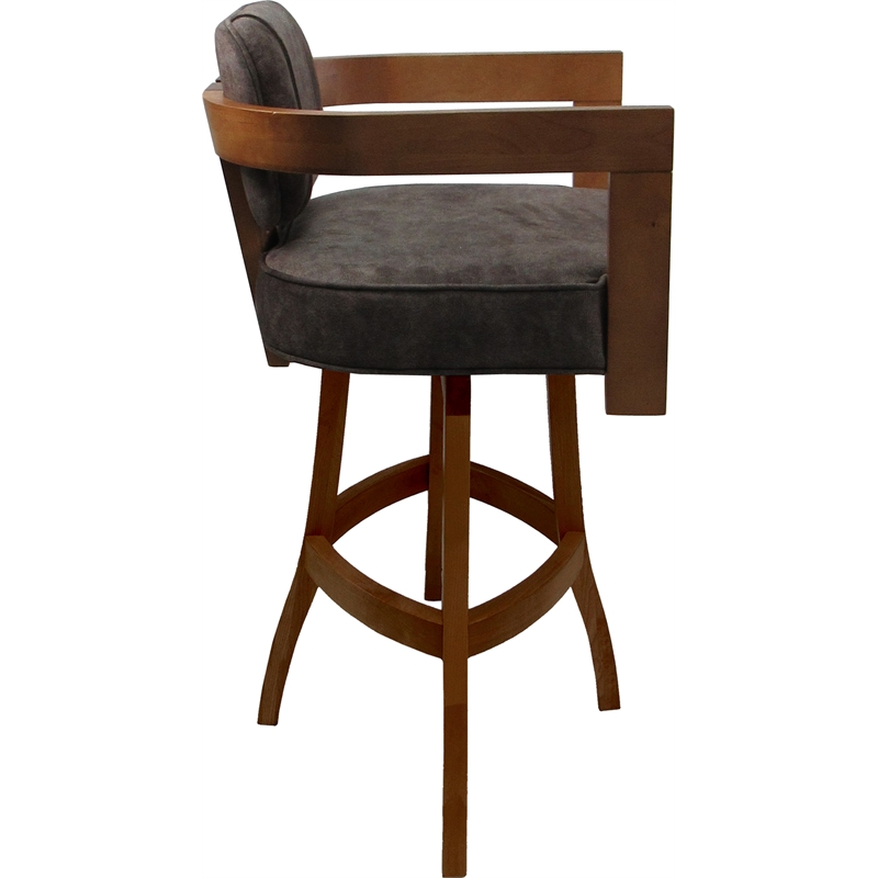 Swivel Wood Extra Tall Stool 34