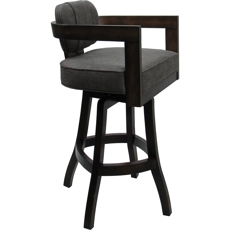 Swivel Wood Bar Stool 30