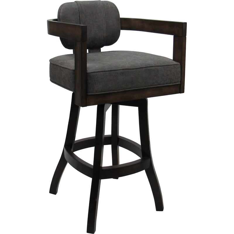 Swivel Wood Extra Tall Stool 34