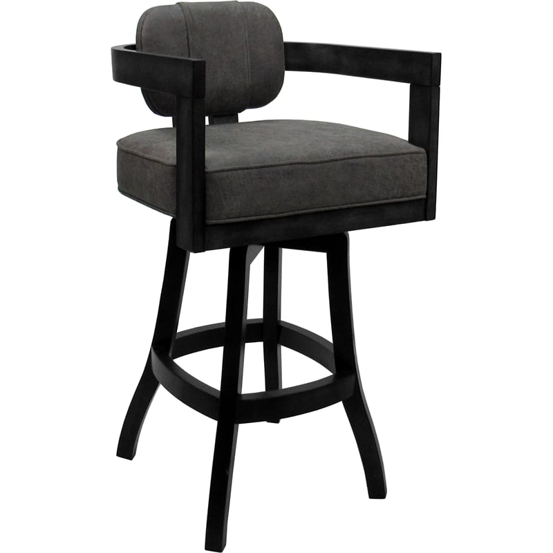 Swivel Wood Extra Tall Stool 34