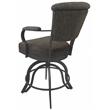 Swivel Tilt Metal Counter Stool 24