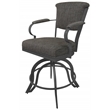 Swivel Tilt Metal Counter Stool 24