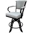 Swivel Tilt Metal Counter Stool 24