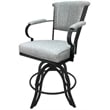 Swivel Tilt Metal Counter Stool 24