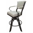Swivel Tilt Metal Counter Stool 24