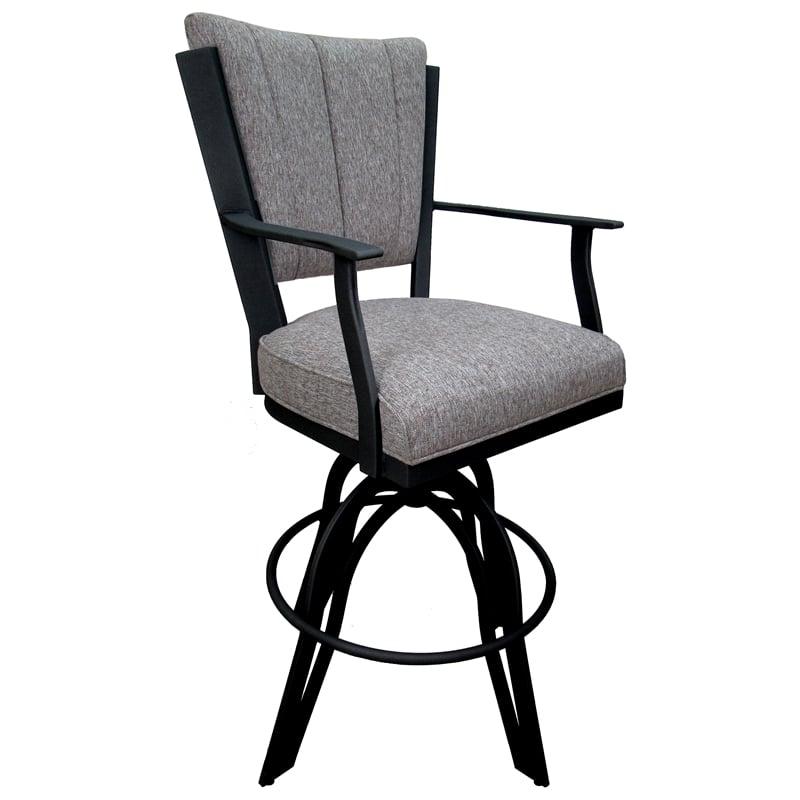 Swivel Tilt Metal Counter Stool 24