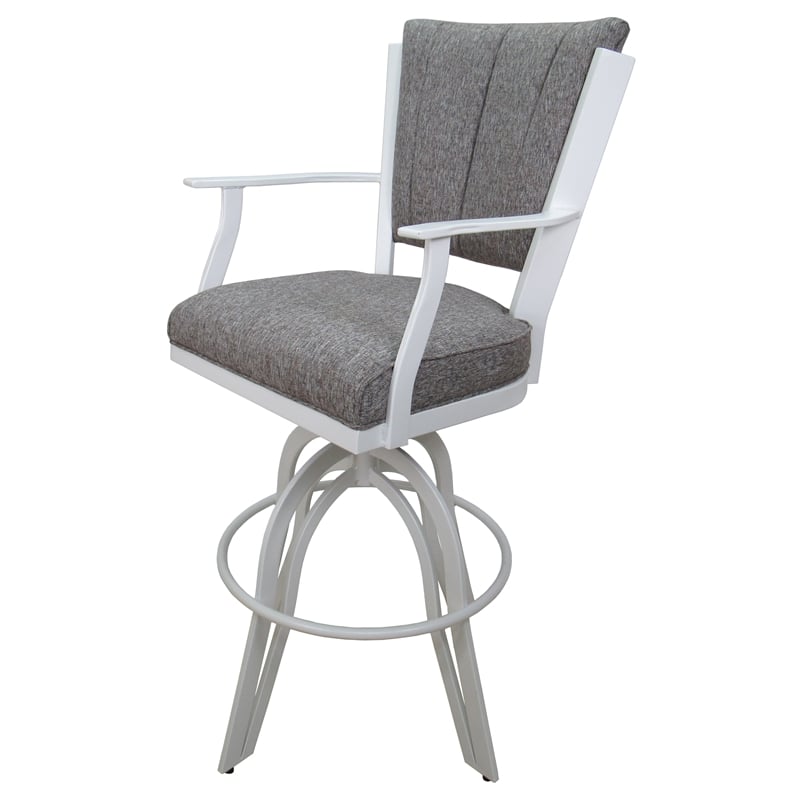 Swivel Tilt Metal Counter Stool 24