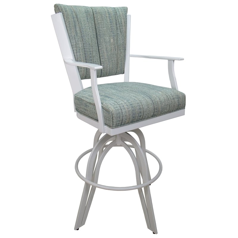 Swivel Tilt Metal Counter Stool 24