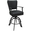 Swivel Tilt Metal Counter Stool 24