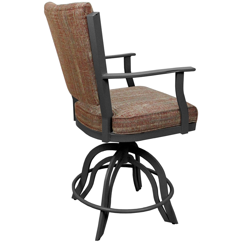 Swivel Tilt Metal Counter Stool 24
