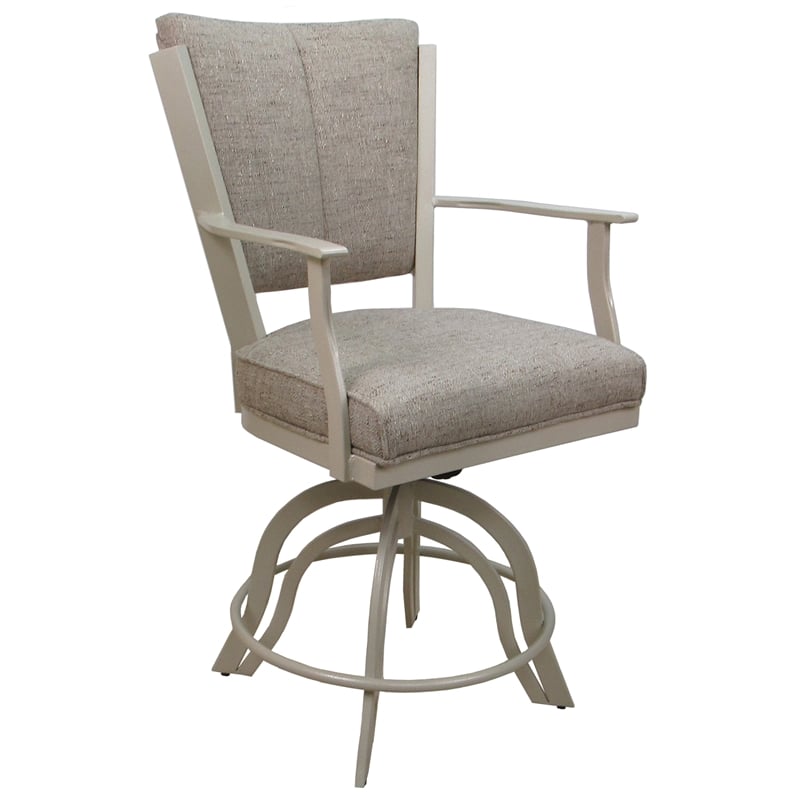 Swivel Tilt Metal Counter Stool 24