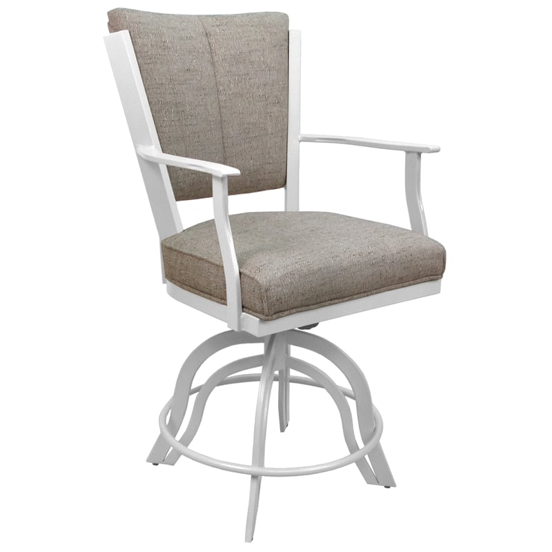 Swivel Tilt Metal Counter Stool 24