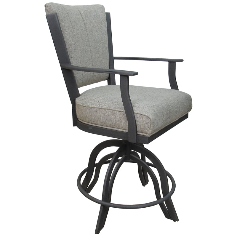 Swivel Tilt Metal Counter Stool 24