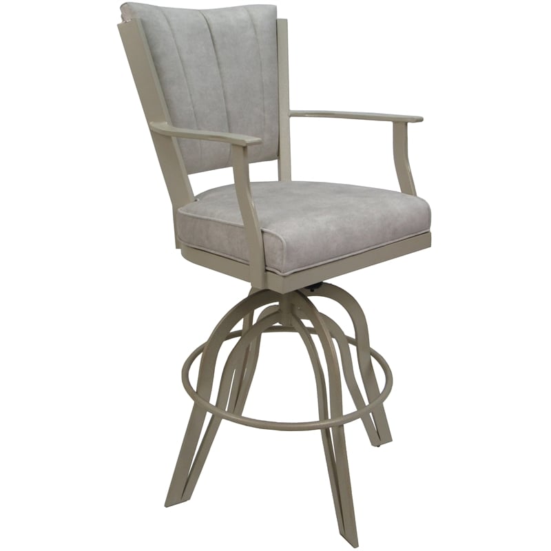 Swivel Tilt Metal Counter Stool 24