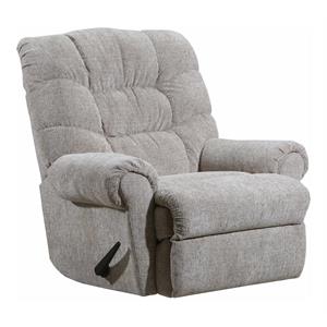 lane furniture 4204 leo polyester rocker recliner in reflex hay beige