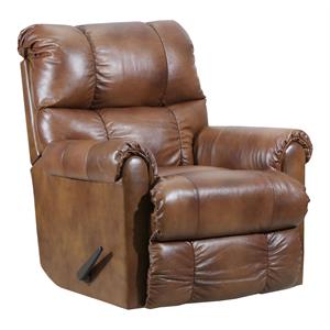 lane furniture 4208 avenger leather h&m rocker recliner in chaps brown