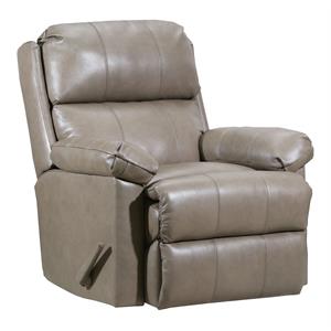 lane furniture 4205 fury leather rocker recliner in soft touch taupe beige