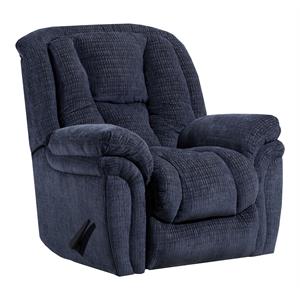 lane furniture 4216 siesta polyester rocker recliner in pheasant blue