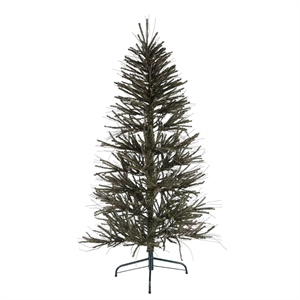 Vickerman 36x21&quot Plastic Vienna Twig Artificial Christmas Tree in Green