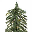 Vickerman 2/3/4' Alpine Artificial Christmas Tree Set with LED Lights in Green