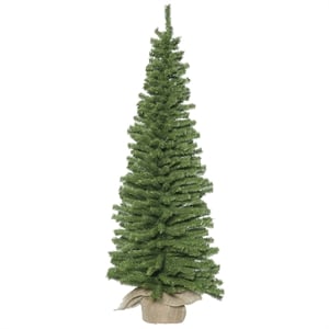 Vickerman 48&quot Contemporary PVC Pine Artificial Christmas Tree in Green