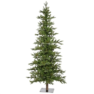 Vickerman 96&quot Shawnee Fir PE Plastic Christmas Tree in Green