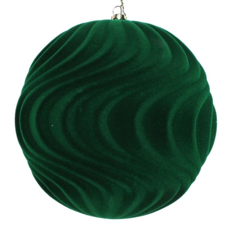 Vickerman Wave Ball Ornament