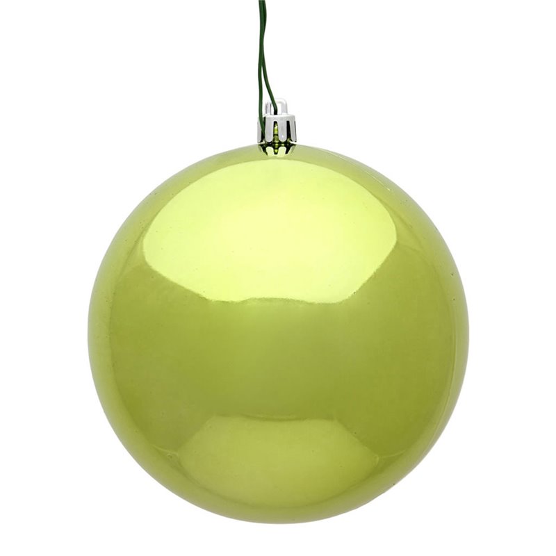 Vickerman 6 Green 4 Finish Ball Ornament Box of 4 N591504BX