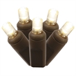 Vickerman 50' Wide Angle LED Color Box Christmas Light Set in Warm White