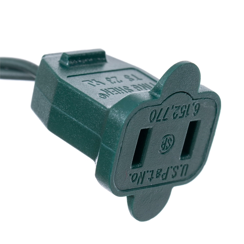 Vickerman 25' Wide Angle LED Color Box Christmas Twinkle Light Set in Lime Green