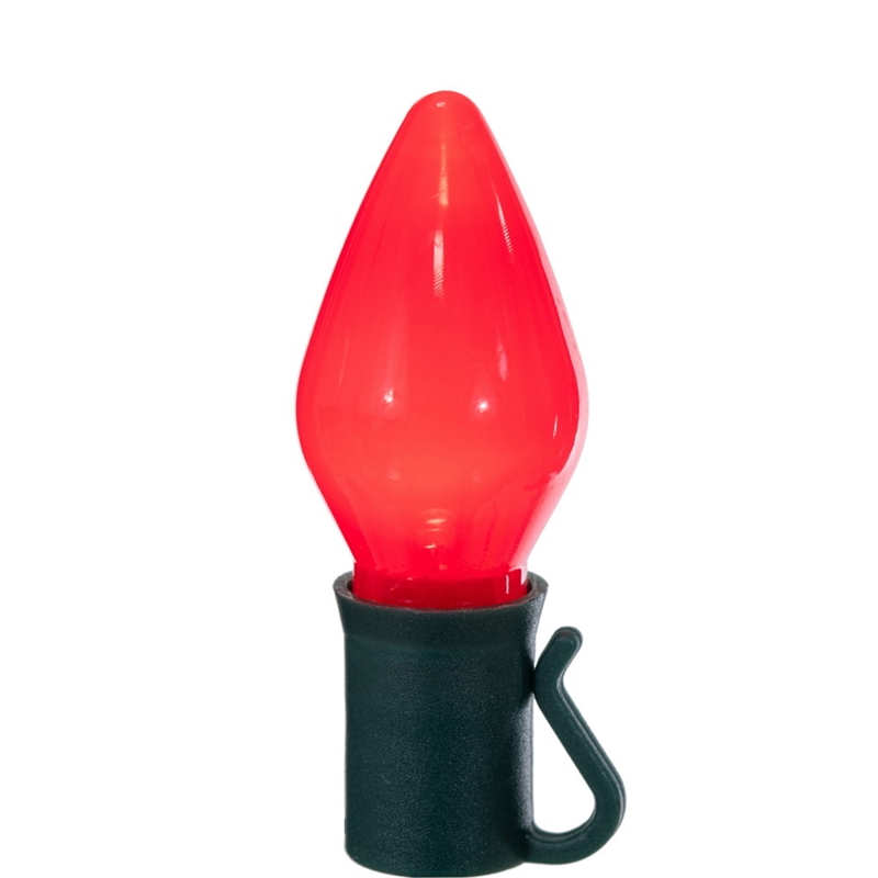 Vickerman 16' Color Box C7 LED Christmas Light Set in Red/White