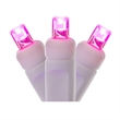 Vickerman 34' Single  Wide Angle LED Christmas Light Set in Pink