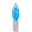 Vickerman 25' Color Box C6 LED Christmas Light Set in Teal Blue