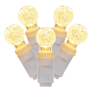 Vickerman 34' Poly bag G12 Berry LED Christmas Light Set in Warm White