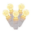 Vickerman 25' Color Box G12 Berry LED Christmas Light Set in Warm White