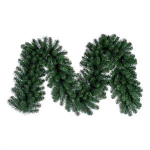 Vickerman 9'x24&quot Grand Teton Artificial Christmas Garland in Green