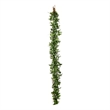 Vickerman 6' Polyester Artificial Lamb Ear Leaves Garland in Green