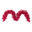 Vickerman 9' Plastic Fir Artificial Christmas Garland in Flocked Red
