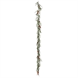 Vickerman 6' Fabric Artificial Brazil Berry and Leaf Garland in Green