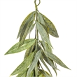 Vickerman 6' Plastic Artificial Muddy White Willow Garland in Green