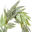 Vickerman 6' Plastic Artificial Muddy White Willow Garland in Green